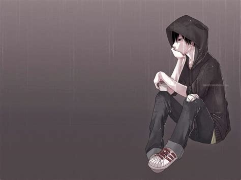50 Cartoon Broken Hearted Sad Anime Boy Wallpaper Lotus Maybelline