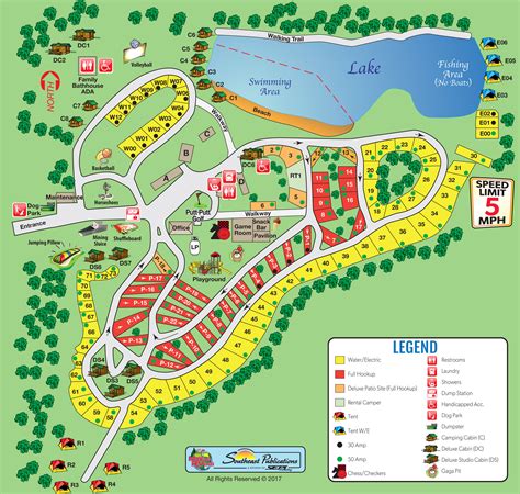 National Forest Campgrounds Michigan Map