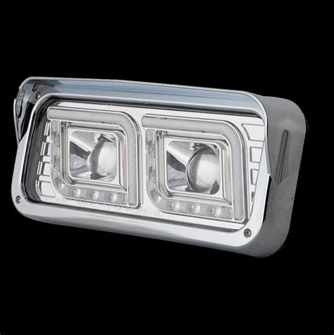 Truck City Chrome And Parts Chrome Projector Headlight Fits
