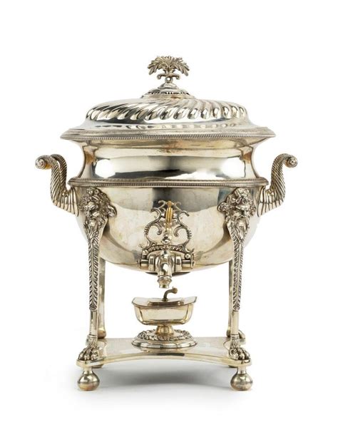 Sold Price An English Silver Plated Hot Water Urn Invalid Date Pdt