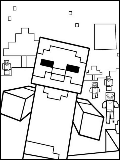 Dibujos Para Colorear Minecraft Para Imprimir Da