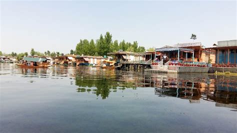 Dal Lake In Srinagar The Summer Capital Of Jammu And Kashmir India