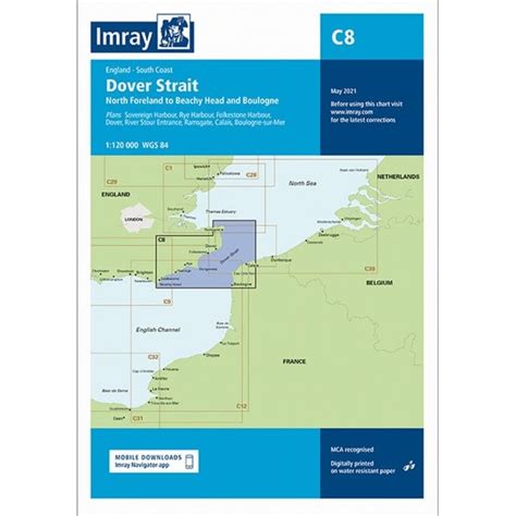 Chart C8 Dover Strait