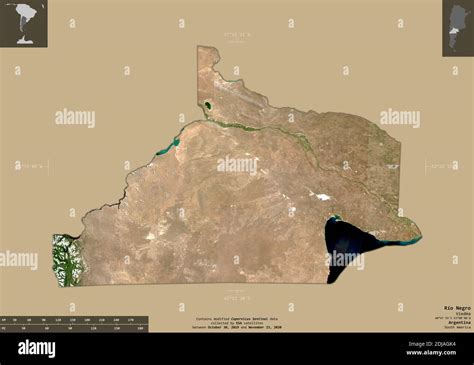 Rio Negro Province Of Argentina Sentinel 2 Satellite Imagery Shape