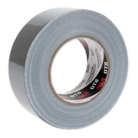 3m Dt8 All Purpose Silver Duct Tape 188 In W X 60 Yd L 8 Mil 1rl