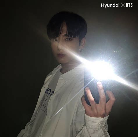 Bts Pics ⁷ On Twitter Bts X Hyundai Dark Selfie Challenge • Jungkook Asyalı Saç Selfie