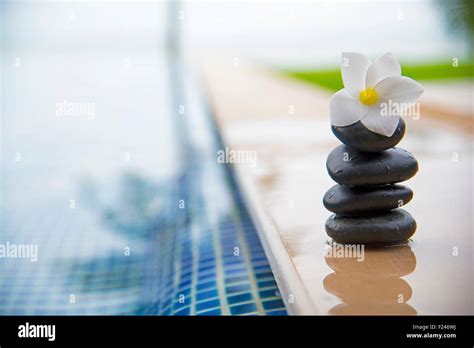 Tranquility Scene Of Peaceful Life At Spa Resort Stock Photo Alamy