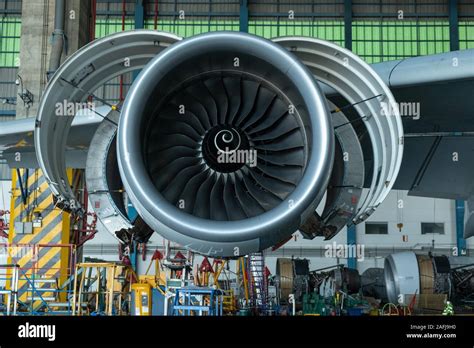 Gas Turbine Engine Is Power Plant Of An Aircraft Industryalso Used In