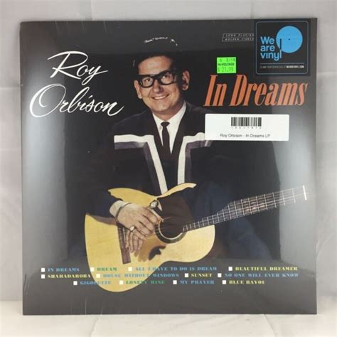 Roy Orbison In Dreams Lp Ebay