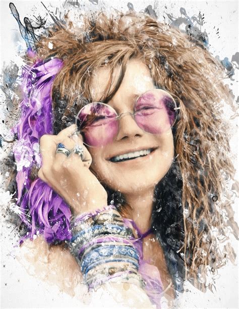 Music Photos And More About Artists And Bands Janis Joplin Art