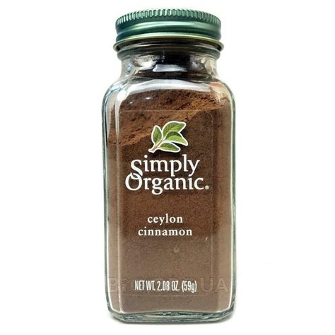 Organic Ceylon Cinnamon 59 G Simply Organic