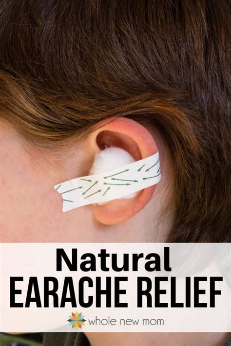 Natural Earache Relief For Kids And Adults Natural Ear Infection