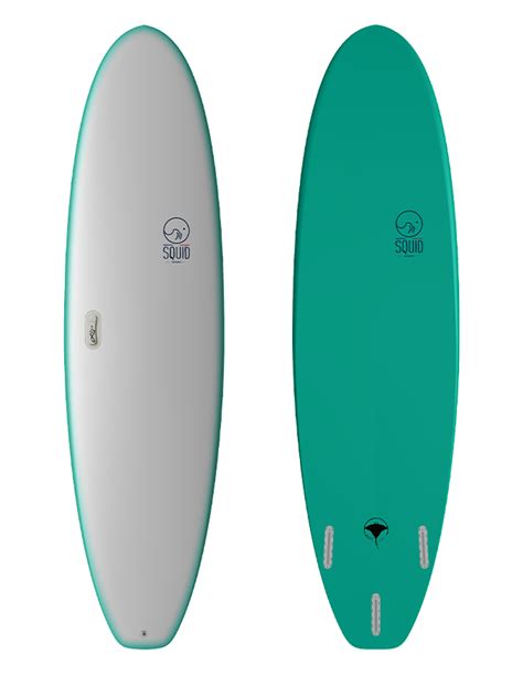 Planche De Surf Hybrid éco Responsable Manta Squid Surfboards