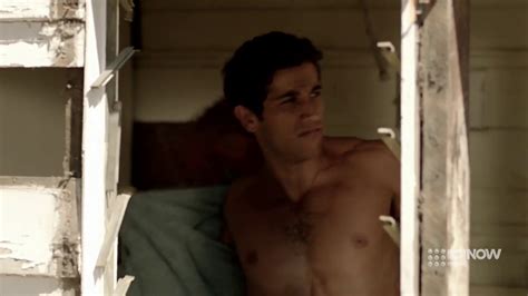 Auscaps Firass Dirani Shirtless In House Husbands Episode