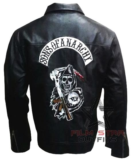 Jackson Jax Teller Sons Of Anarchy Leather Jacket Film Star Outfits