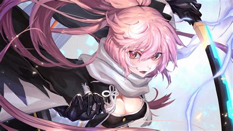Maybe you would like to learn more about one of these? Anime, Girl, Pink Hair, Okita Soji, Fate/Grand Order, 4K ...