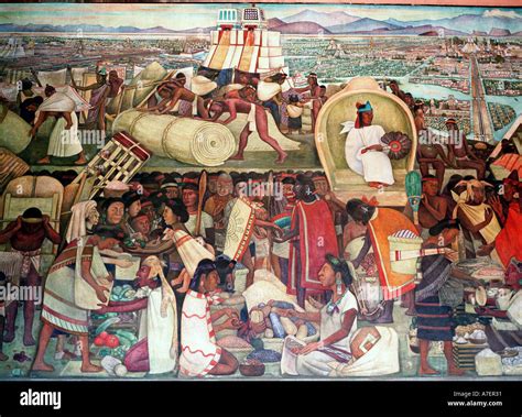 Mexico La Gran Tenochtitlanthe Great City Of Tenochtitlan 1945