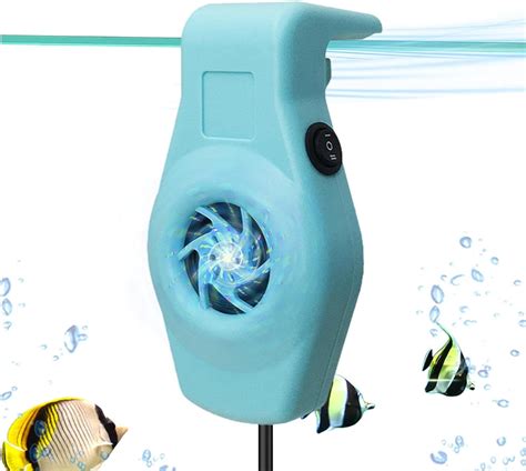 Aquarium Cooling Fan Usb Fish Tank Cooler Anti Rust Quiet Chiller