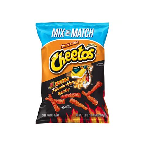 Cheetos Xxtra Flamin Hot Crunchy Sweetandspicy