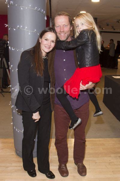 Iain Glen Wife Charlotte And Daughter Mary Attend