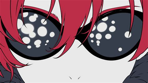 Wallpaper Anime Boy Glasses Hair Red 2560x1440 Coolwallpapers