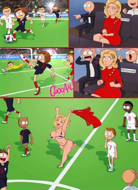 Cartoon Comic Porn Mix 2018 07 11 Croatia Vs England World Cup Porno