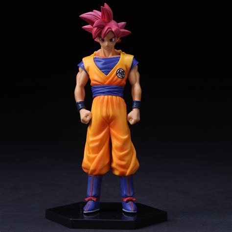 Buy Anime Dragon Ball Z Super Saiyan God Goku Pvc