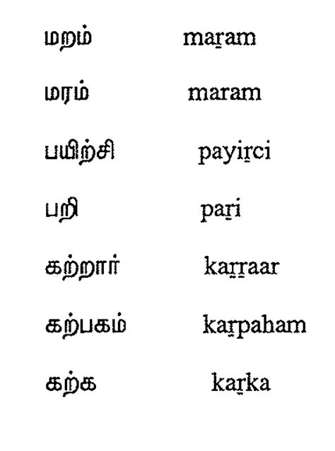 Tamil Script Learners Manual 3 Learning Moduals