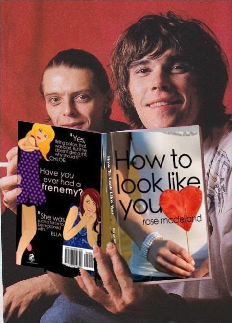 Two People Are Holding Up A Book With The Title How To Look Like You