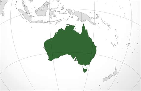 ﻿mapa De Australia﻿ Donde Está Queda País Encuentra Localización