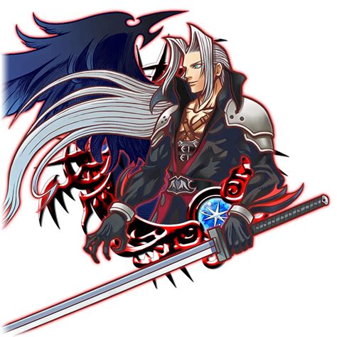 Illustrated Sephiroth Kingdom Hearts Unchained χ Wiki