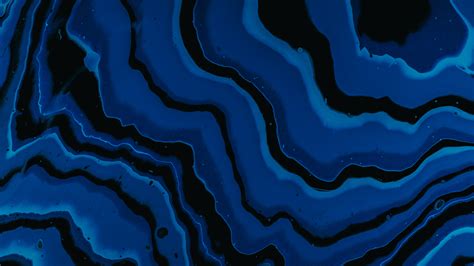 Wallpaper Painting Abstract Blue Liquid 1920x1080 Valeyard