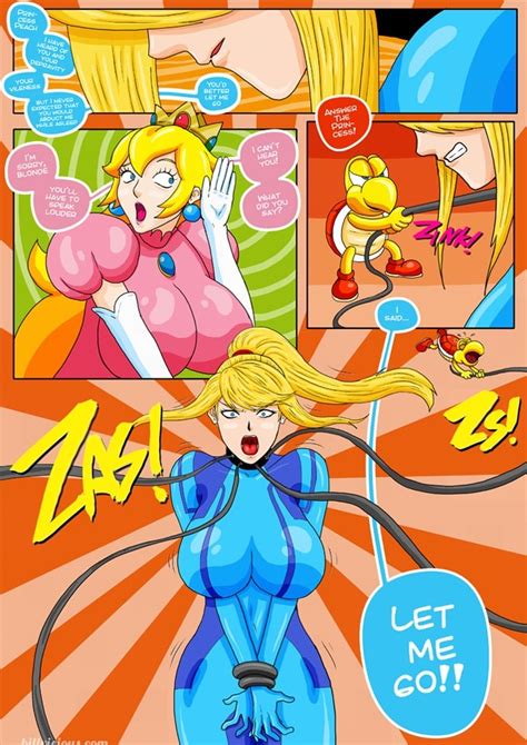 Nintendo Fantasies Peach X Samus Metroid ⋆ Porn Comix