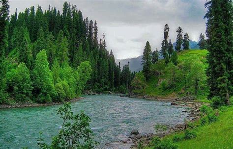 Neelam Valley Kashmir Pakistan Landscape Natural Landmarks Kashmir