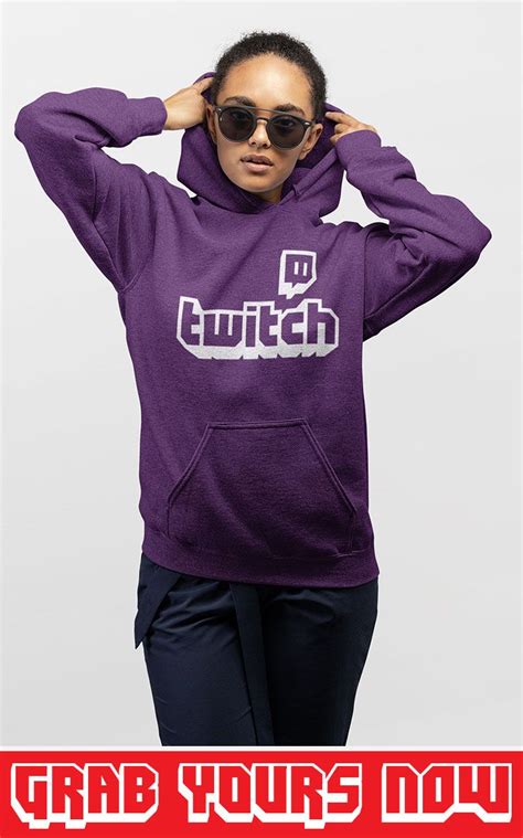 Twitch Hoodie Purple