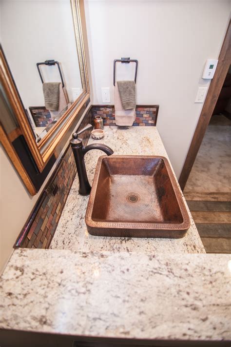 Bathroom vanities and vanity cabinets are the focal point of any bathroom. Modern Mountain Home - Modern - Bathroom - Albuquerque ...