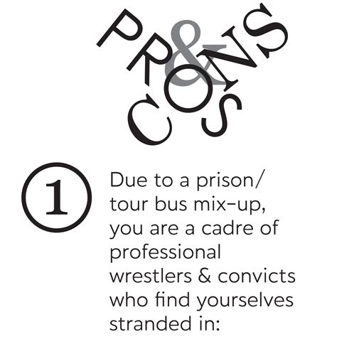 Pros & Cons by Alex Rinehart