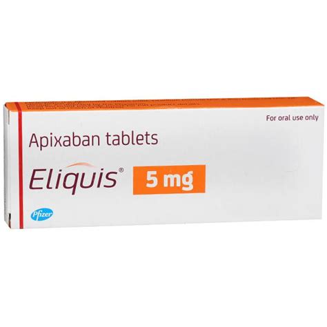 If you miss a dose, take the missed dose as soon as you think about. Eliquis 5 mg Tablet(2*10 Tablet) (20 Tab): Price, Overview, Warnings, Precautions, Side Effects ...