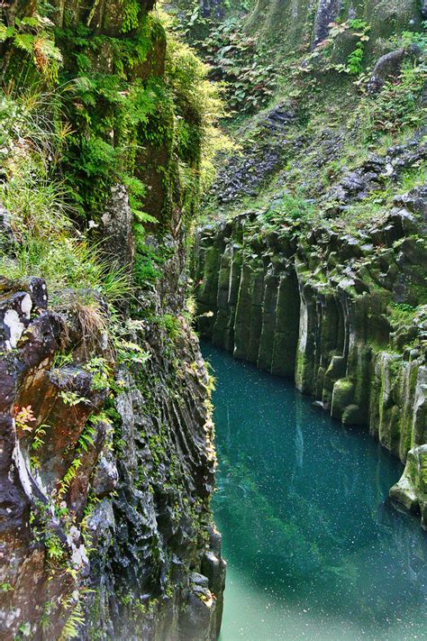 Takachiho Gorge A Narrow Chasm Cut Through Free Stock Photo And Image
