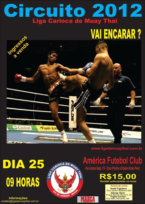 Liga Carioca De Muay Thai Fevereiro 2012