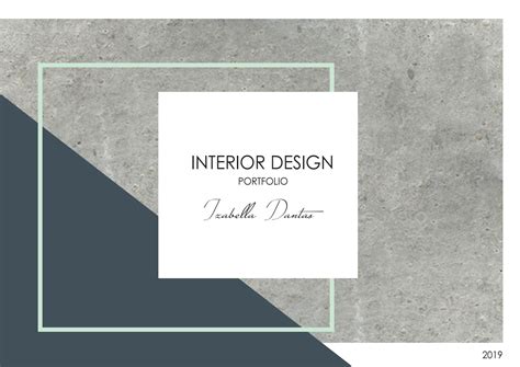 Interior Design Portfolio By Izabella Dantas Issuu