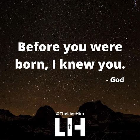 Before You Were Born God Knew You Video In 2020 Inspirational