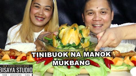 Tinolang Tagalog Na Manok One Whole Chicken Soup Mukbang Collab