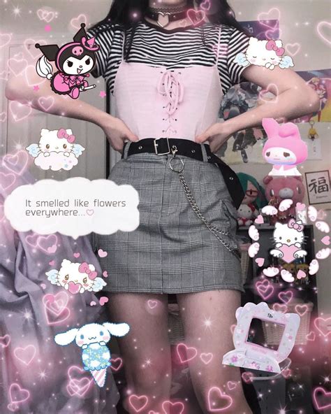 Kawaii Edgy Pastel Aesthetic Outfits