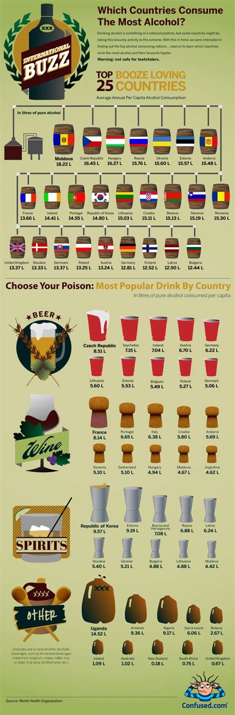 Top 10 Beer Infographics