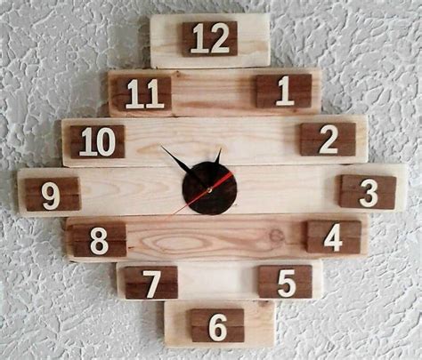 Awesome Pallet Ideas You Can Do It Yourself At Home Diy Clock Wall