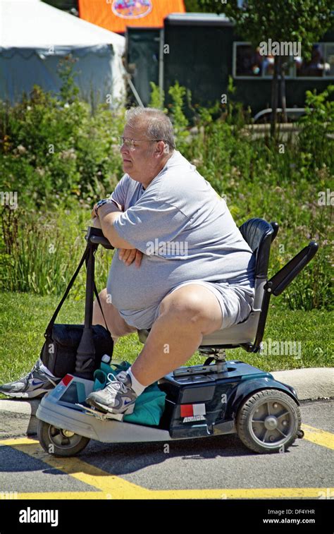 Obese Wheelchair Hi Res Stock Photography And Images Alamy