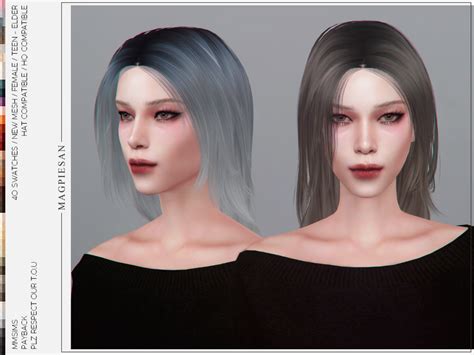 Mmsims Is Creating The Sims 4 Cc Patreon In 2021 Sims Hair Long