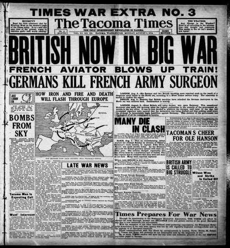 11 World War 1 News Articles Ideas War News Articles World War