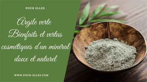 Argile Verte Bienfaits Et Vertus Pour Elles